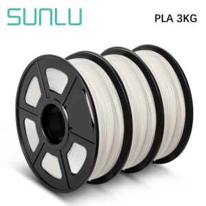 Filament SUNLU - PLA Blanc - 1,75mm - 3kg