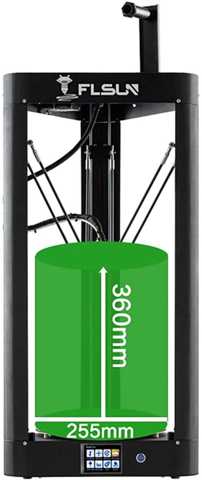 Flsun QQS-PRO - Imprimante 3D Delta Ø255 x 360 mm 60-120mm/s – Image 2