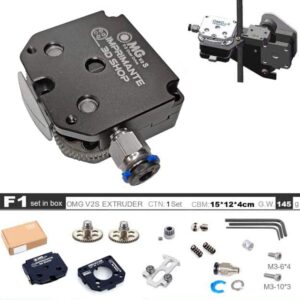 Extrudeur OMG V2 Noir pour Ender 3, CR10 - Imprimante 3D