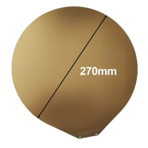 Plateau flexible acier PEI double surface FLSUN SR QQS PRO - ∅ 270 mm