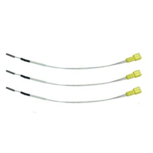 Capteur de température d'origine Flsun SR - Thermistance Hotend imprimante 3d NTC 100K avec connecteur Prise femelle JST SM pour hotends Volcano (lot de 3)