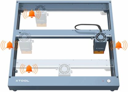 Xtool D1 PRO 20W Rouge Découpeuse gravure laser 430 x 400 mm – Image 3