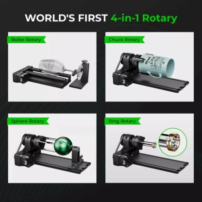 xTool RA2 Pro - Le PREMIER Rotatif 4-en-1 AU MONDE pour Graveur Laser – Image 5